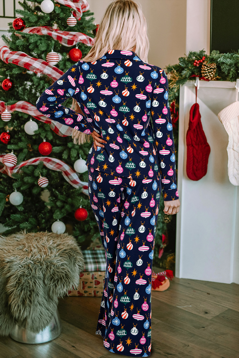 Trim the Tree Top and Pants Set