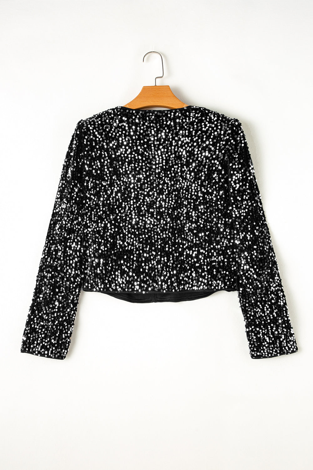 Too Cute Sequin Long Sleeve Jacket