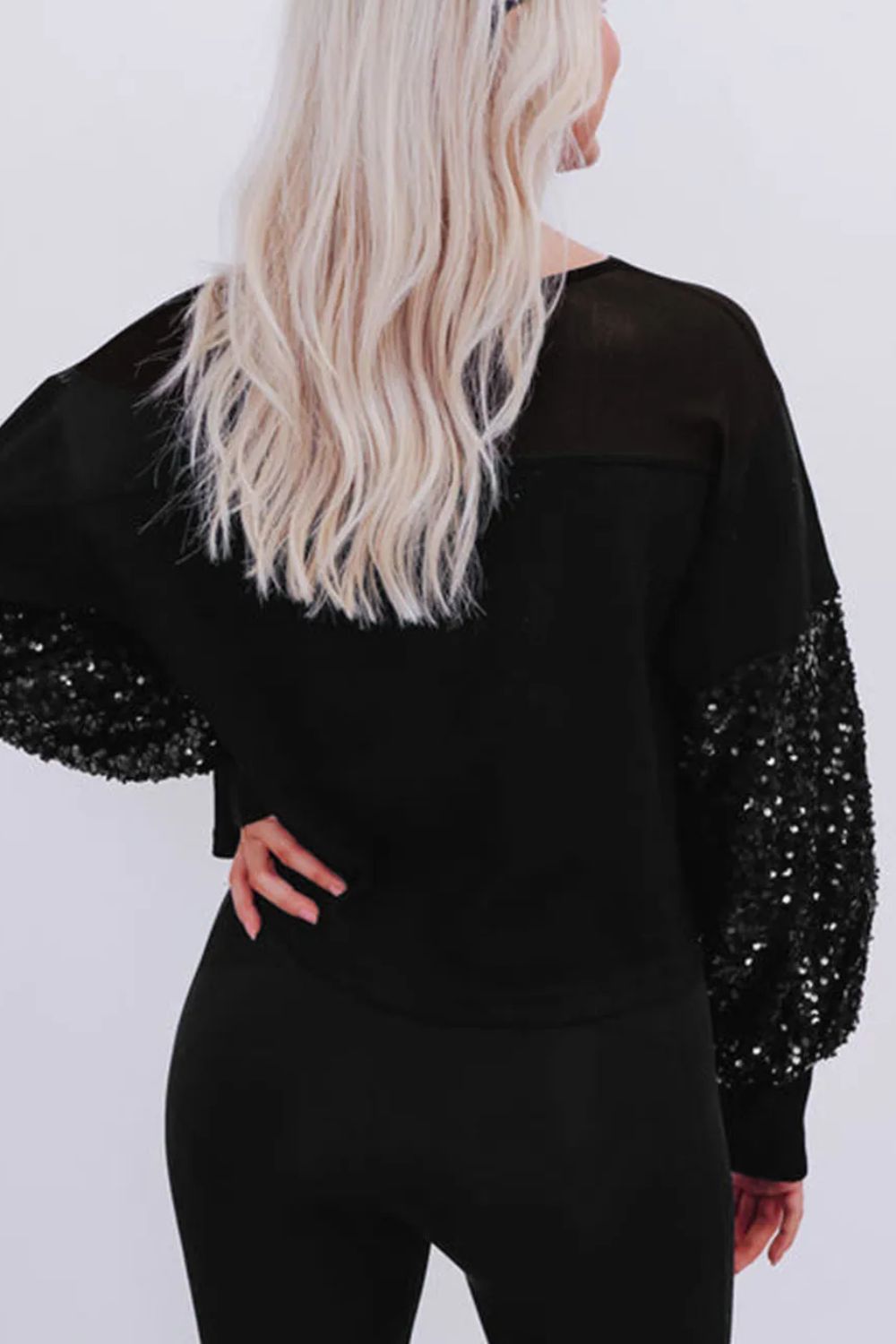 All About the Sequins Blouse