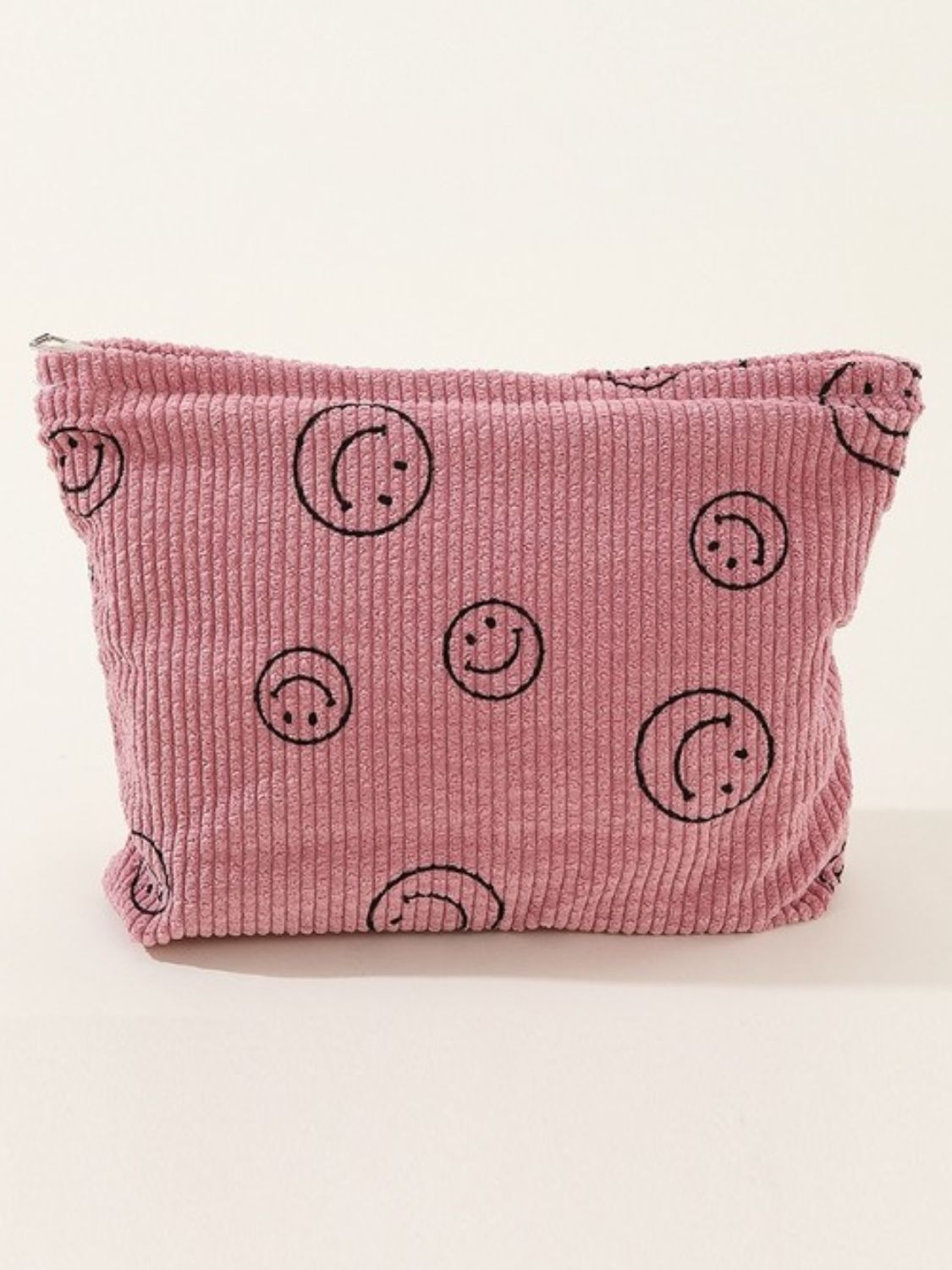 Corduroy Smile Clutch Bag