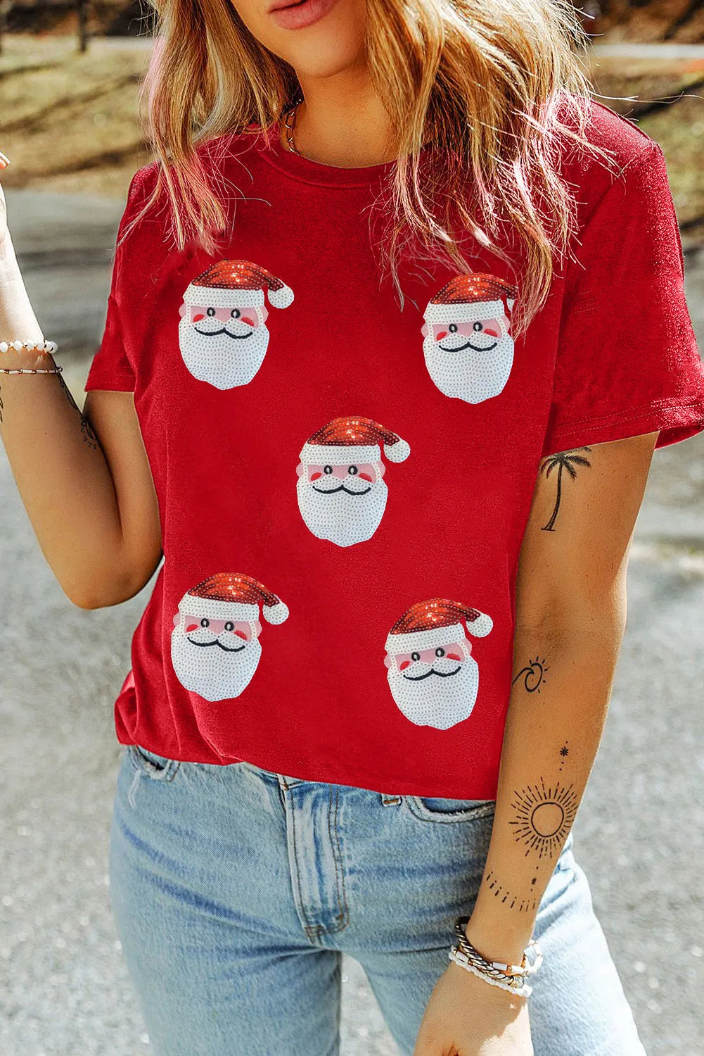 Santa Baby Sequin T-Shirt