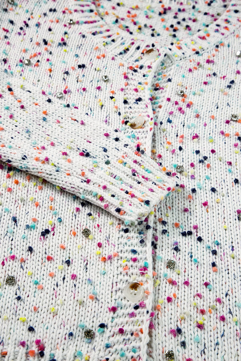 Confetti Button Up Cardigan