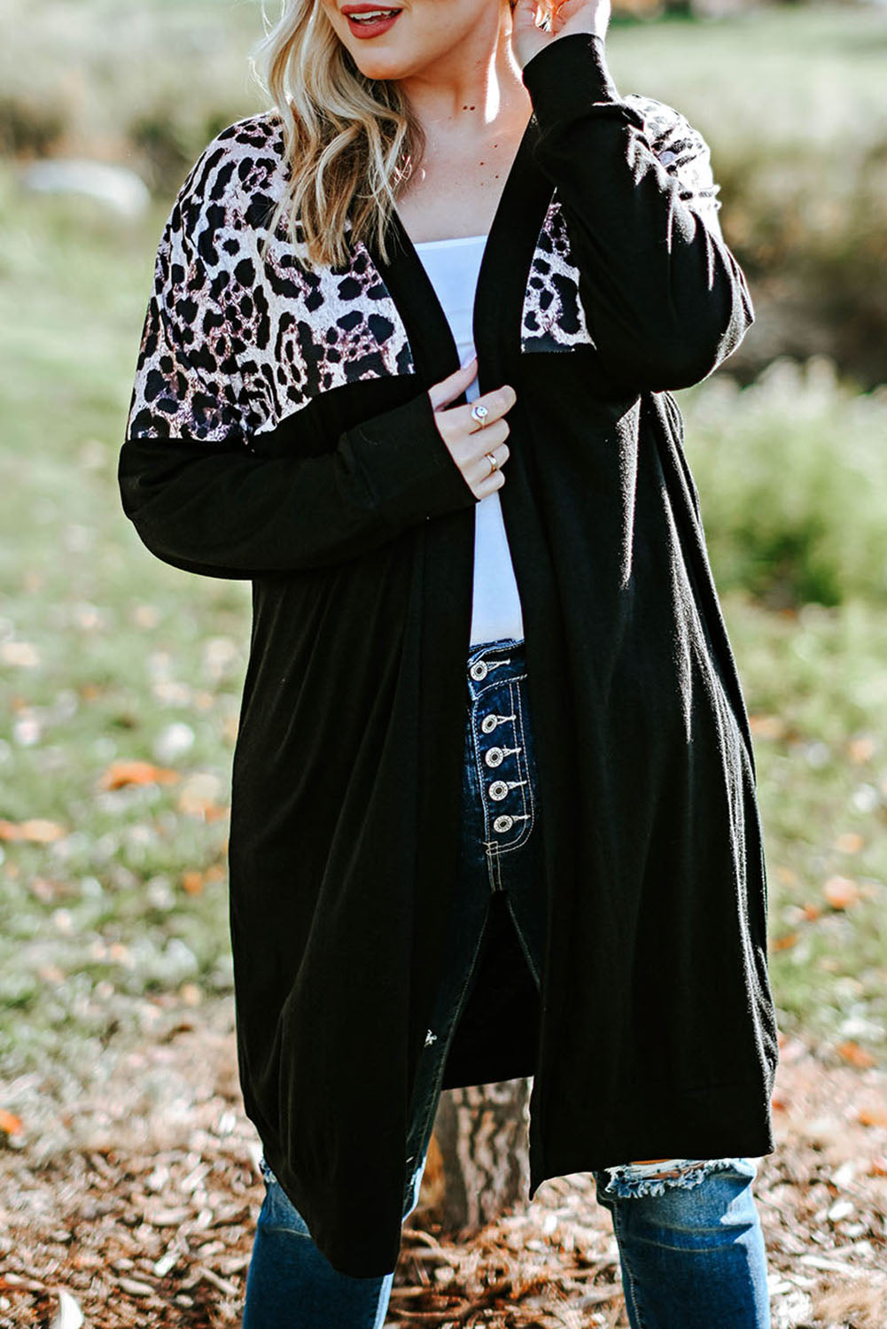 Plus Size Cardigan