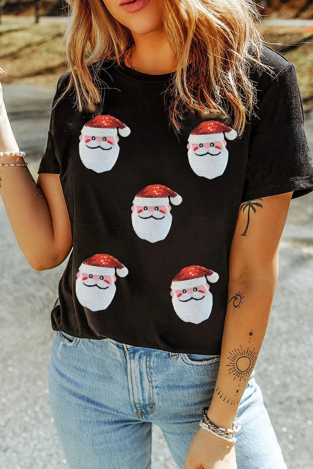 Santa Baby Sequin T-Shirt