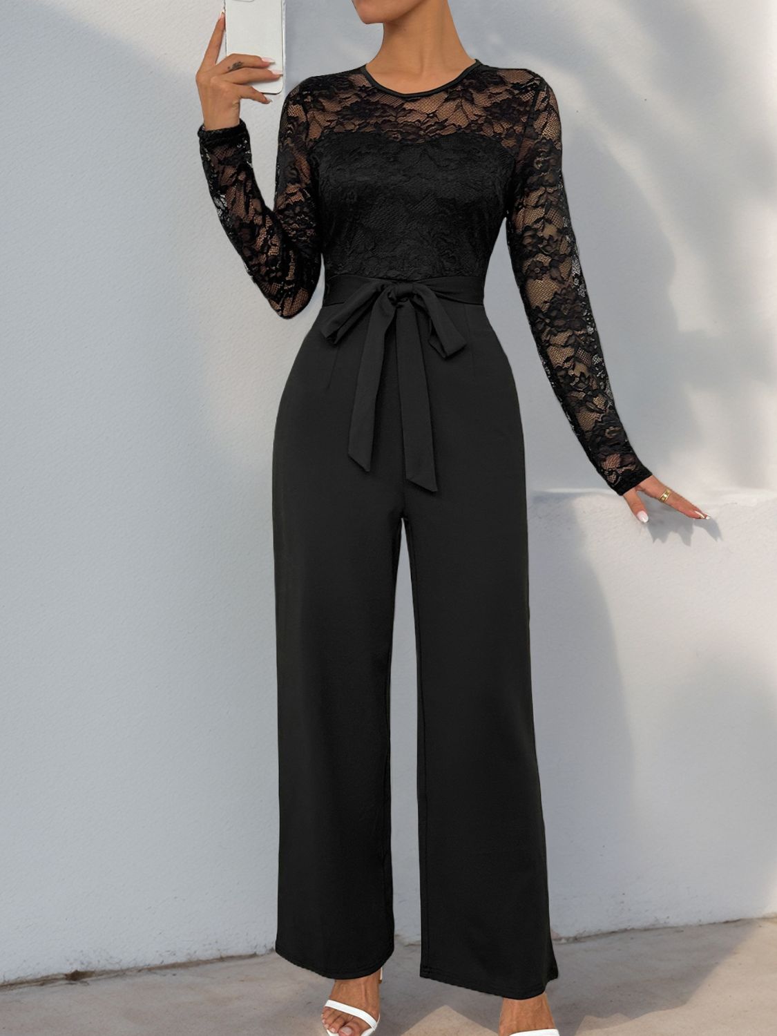 Sexy in Lace Jumpsuit