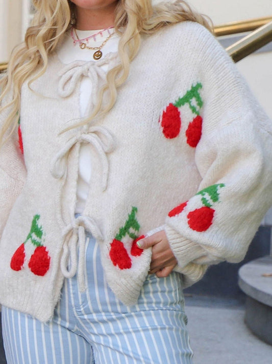 Cherry Baby Cardigan