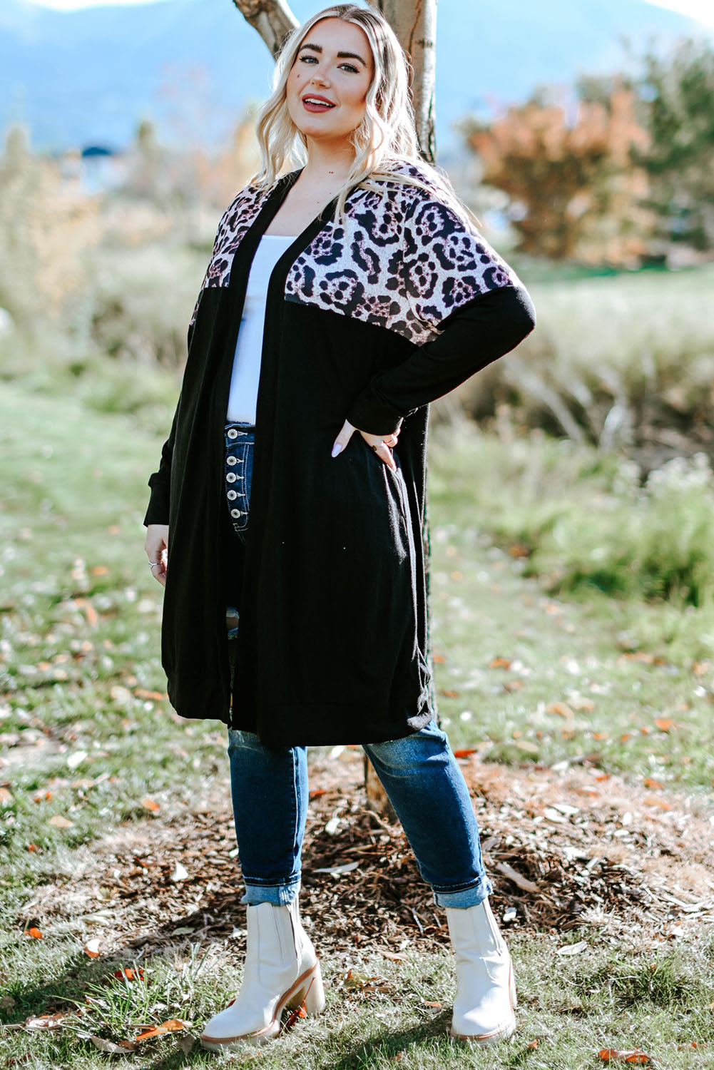 Plus Size Cardigan