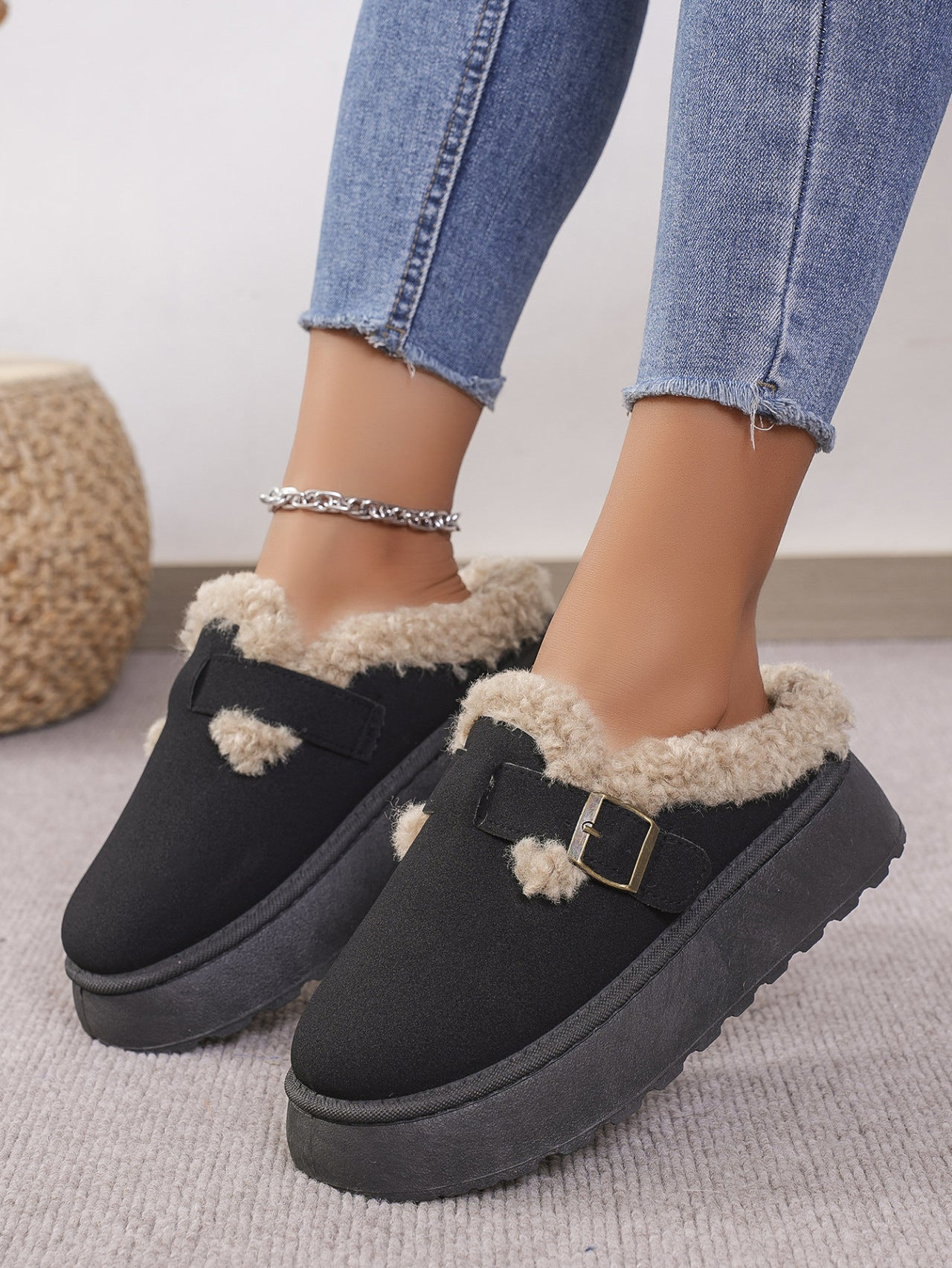 Thermal Fuzzy Buckle Platform Slides