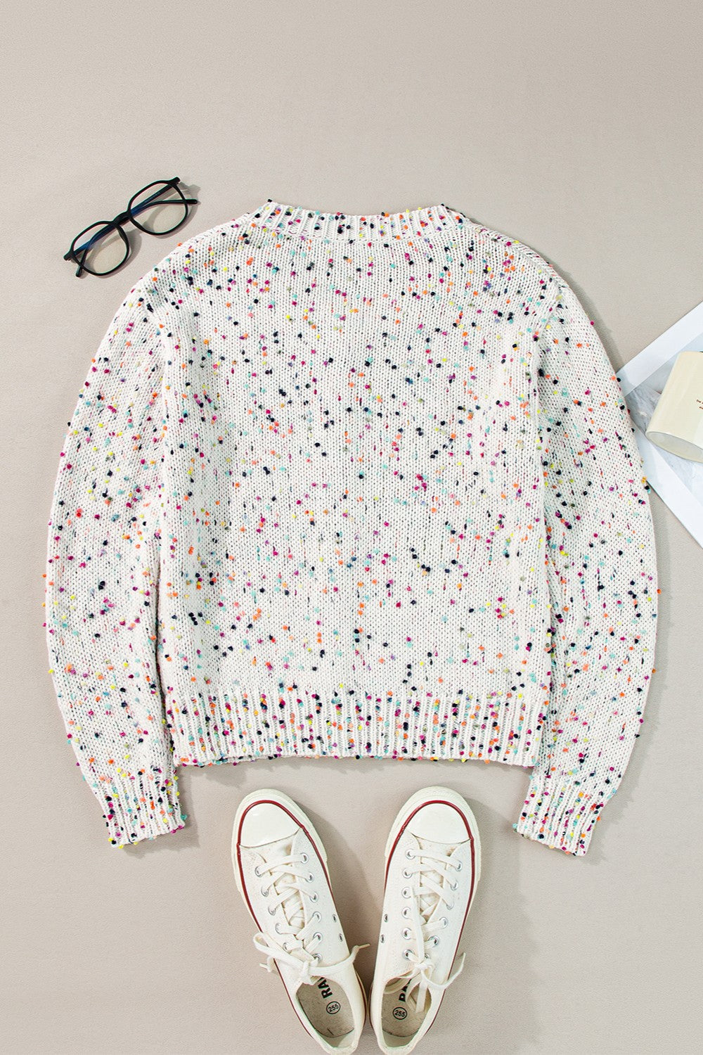 Confetti Button Up Cardigan