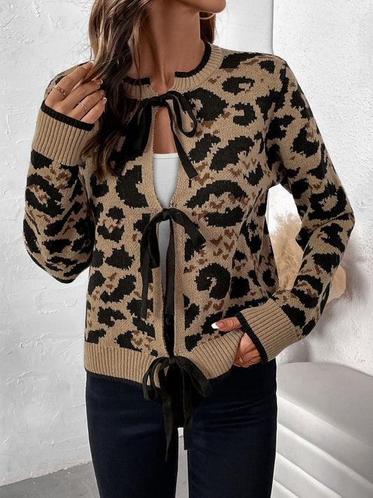 Lady Leopard Cardigan